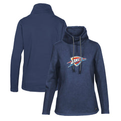 NBA Oklahoma City Thunder Levelwear Women's Loop Core Funnel Neck Pullover Sweatshirt