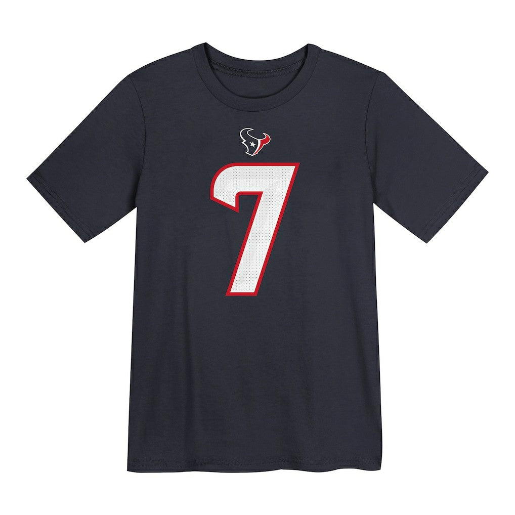 C.J. Stroud  Preschool Player Name & Number T-Shirt - Houston Texans
