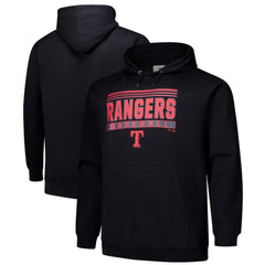 MLB Texas Rangers   Stack Fleece Pullover Hoodie