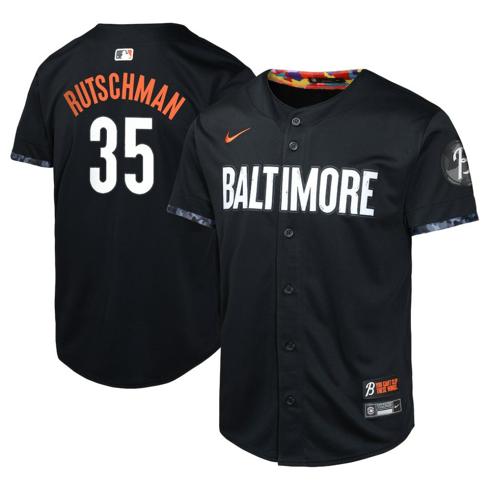 MLB Adley Rutschman Baltimore Orioles Nike Youth City Connect Limited Player Jersey