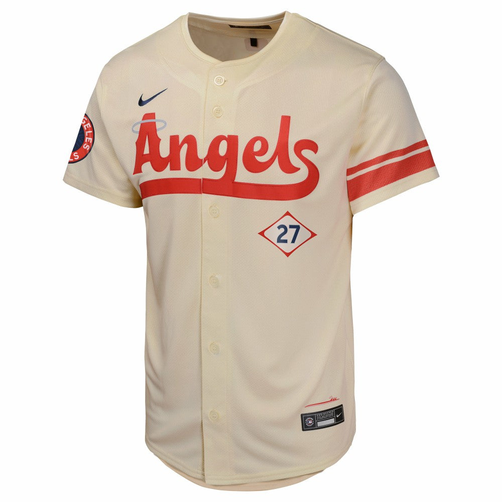 MLB Mike Trout Los Angeles Angels Nike Youth City Connect Limited Player Jersey