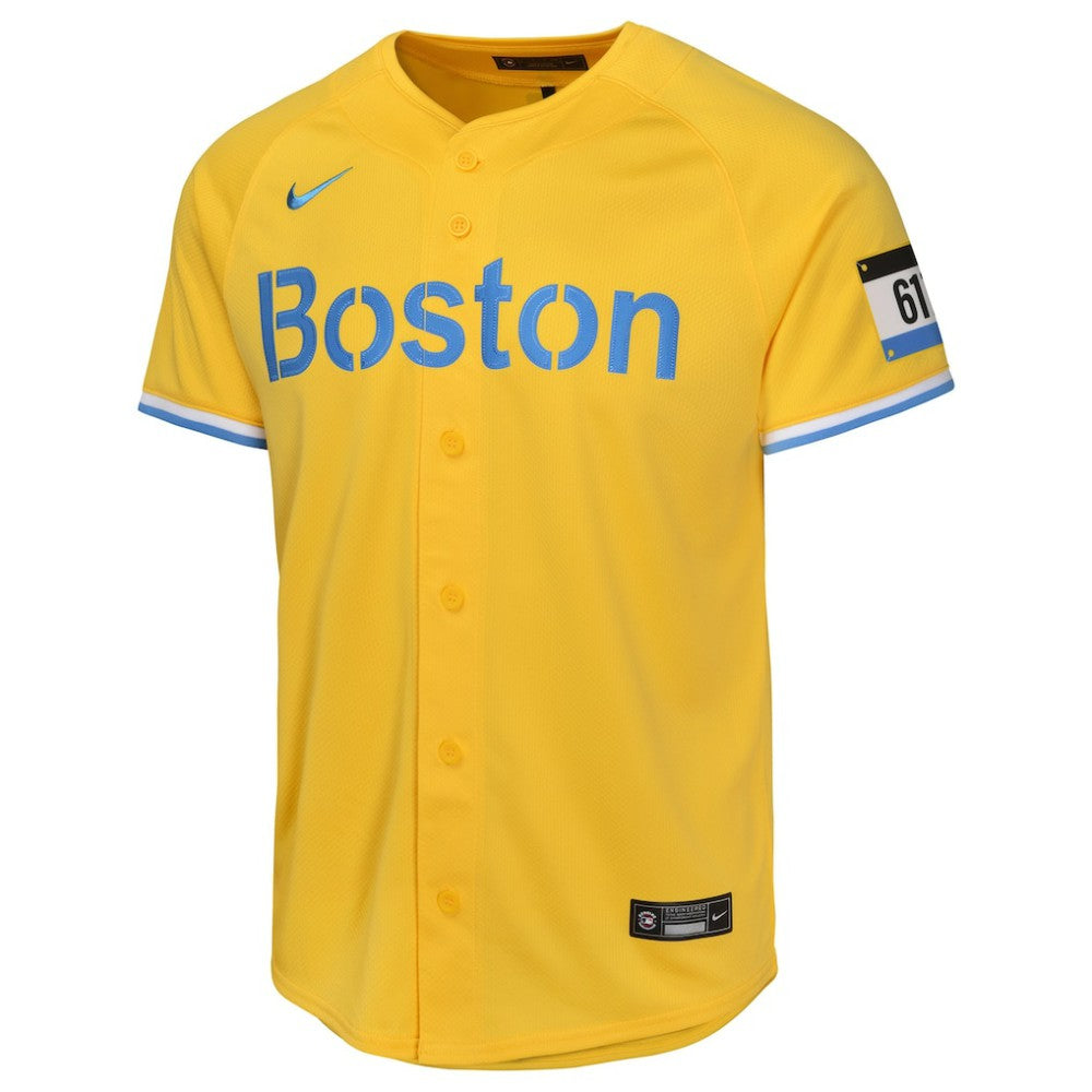 MLB Trevor Story Boston Red Sox Nike Youth City Connect Limited Player Jersey