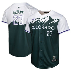 MLB Kris Bryant Colorado Rockies Nike Youth City Connect Limited Player Jersey
