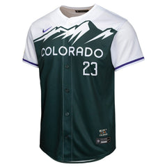 MLB Kris Bryant Colorado Rockies Nike Youth City Connect Limited Player Jersey