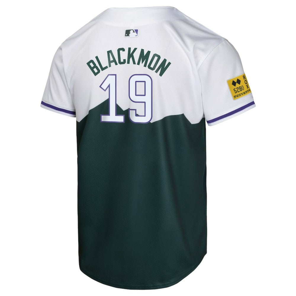 MLB Charlie Blackmon Colorado Rockies Nike Youth City Connect Limited Player Jersey
