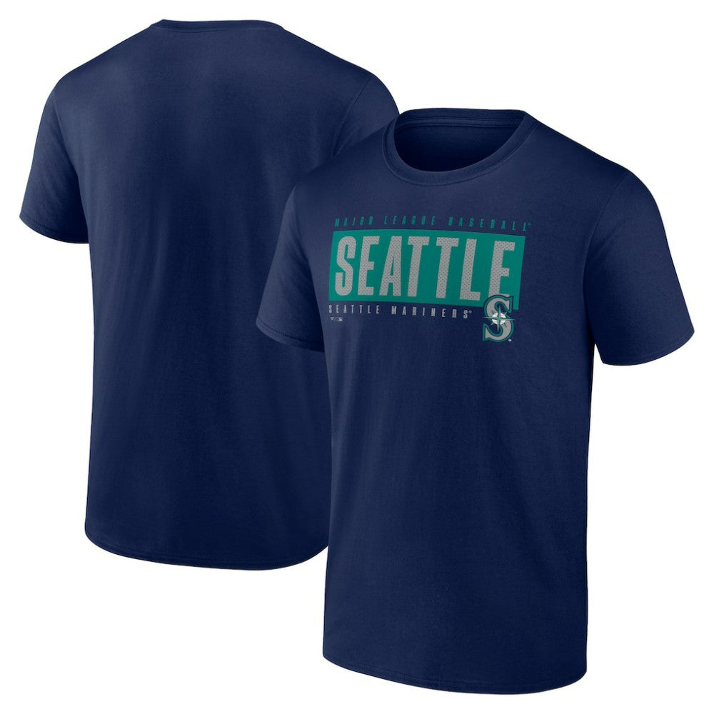 MLB Seattle Mariners Blocked Out T-Shirt