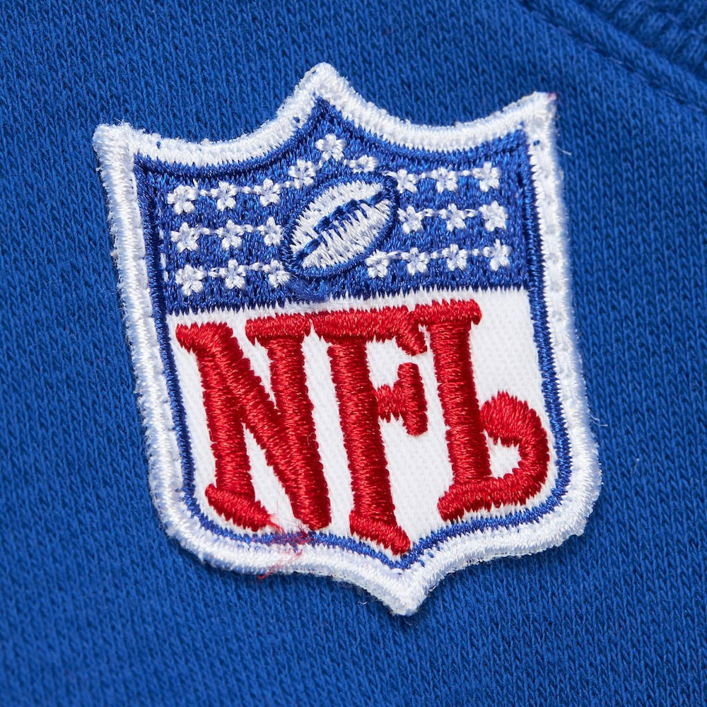 Off Field Vintage Logo Short Sleeve Pullover Hoodie - New England Patriots
