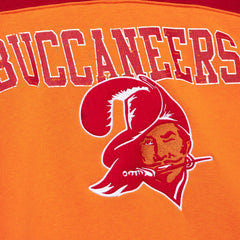 Off Field Vintage Logo Short Sleeve Pullover Hoodie - Tampa Bay Buccaneers