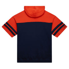 Off Field Vintage Logo Short Sleeve Pullover Hoodie - Chicago Bears