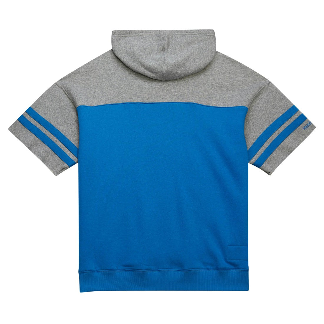 Off Field Vintage Logo Short Sleeve Pullover Hoodie - Detroit Lions