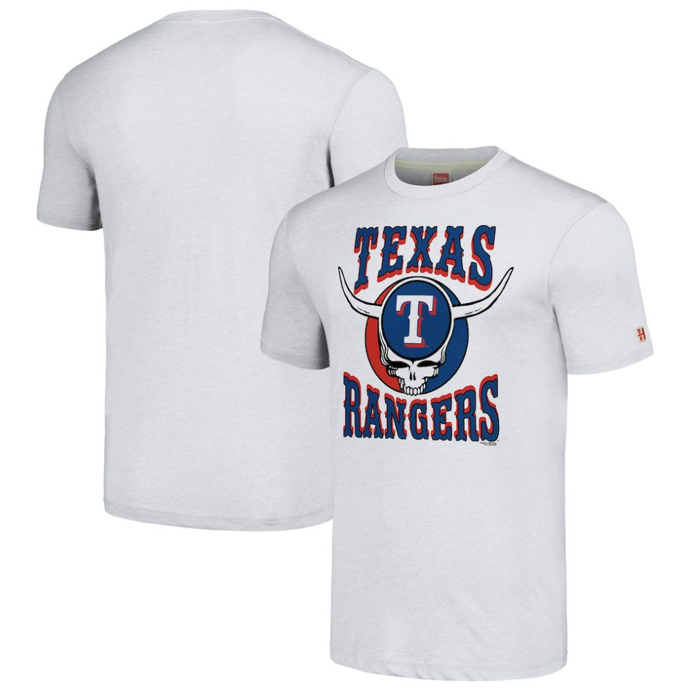 MLB Texas Rangers Homage Grateful Dead Tri-Blend T-Shirt