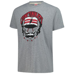 MLB Cincinnati Reds Homage Grateful Dead Tri-Blend T-Shirt