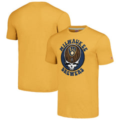 MLB Milwaukee Brewers Homage Grateful Dead Tri-Blend T-Shirt