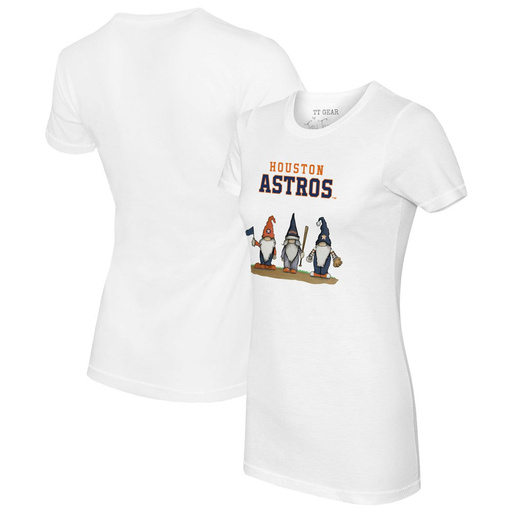 MLB Houston Astros Tiny Turnip Women's Gnomes T-Shirt