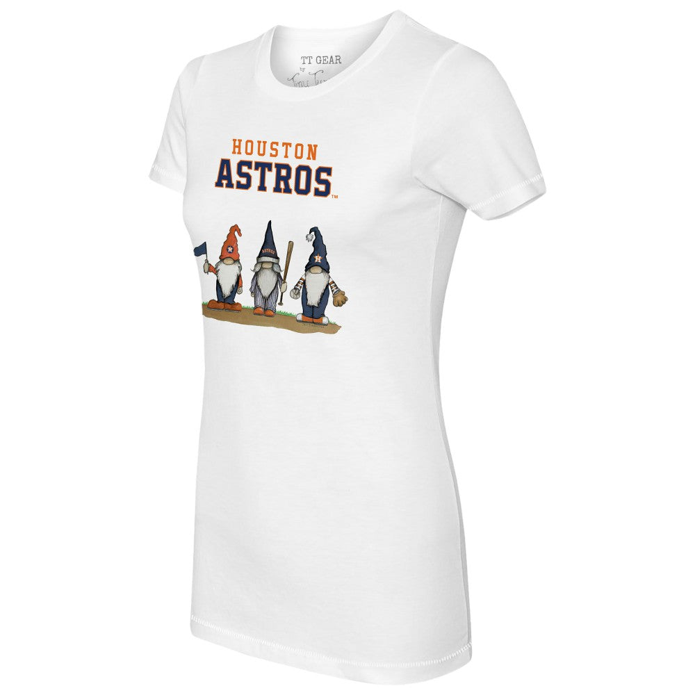 MLB Houston Astros Tiny Turnip Women's Gnomes T-Shirt