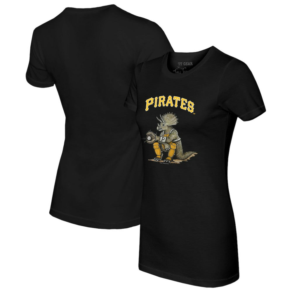 MLB Pittsburgh Pirates Tiny Turnip Women's Triceratops T-Shirt