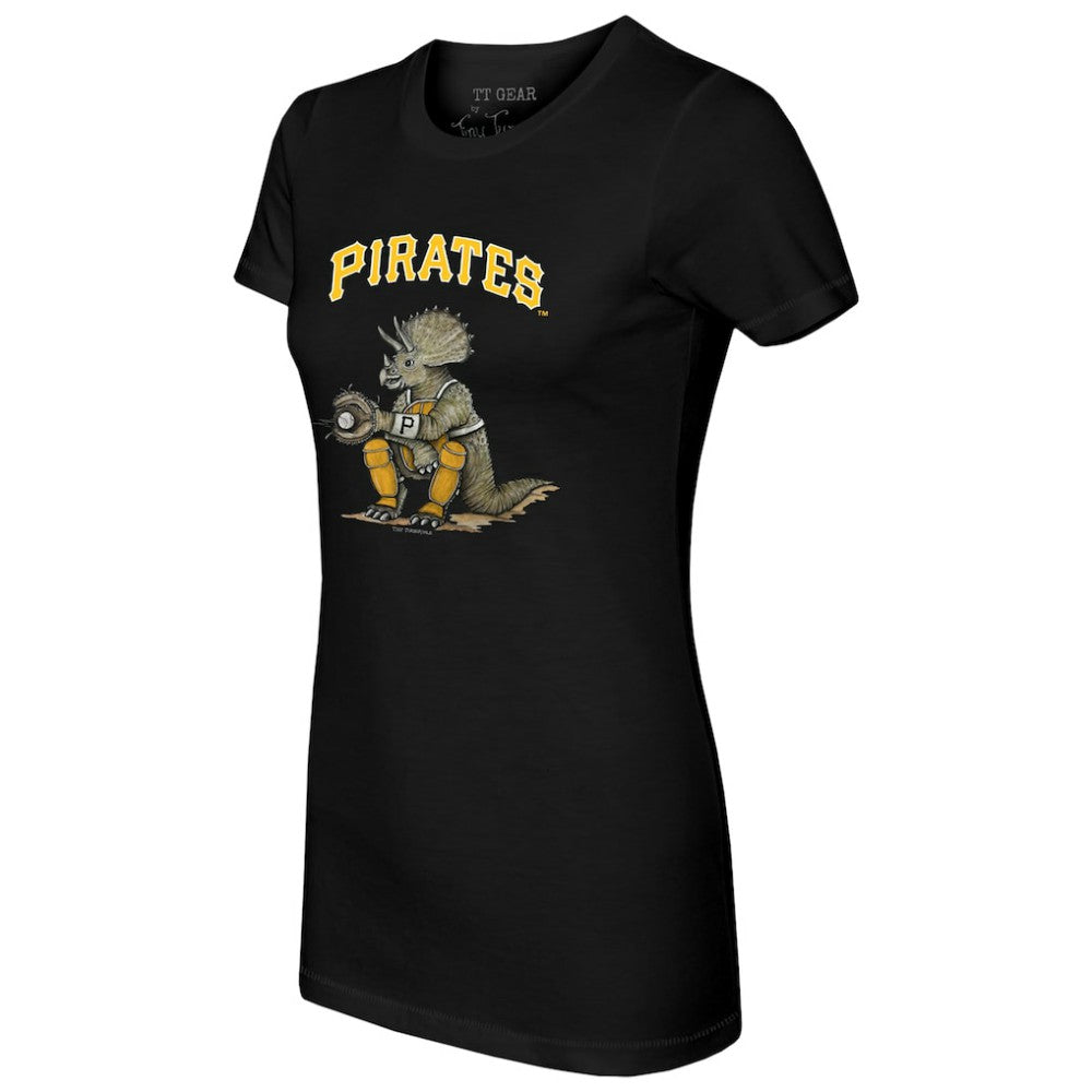 MLB Pittsburgh Pirates Tiny Turnip Women's Triceratops T-Shirt