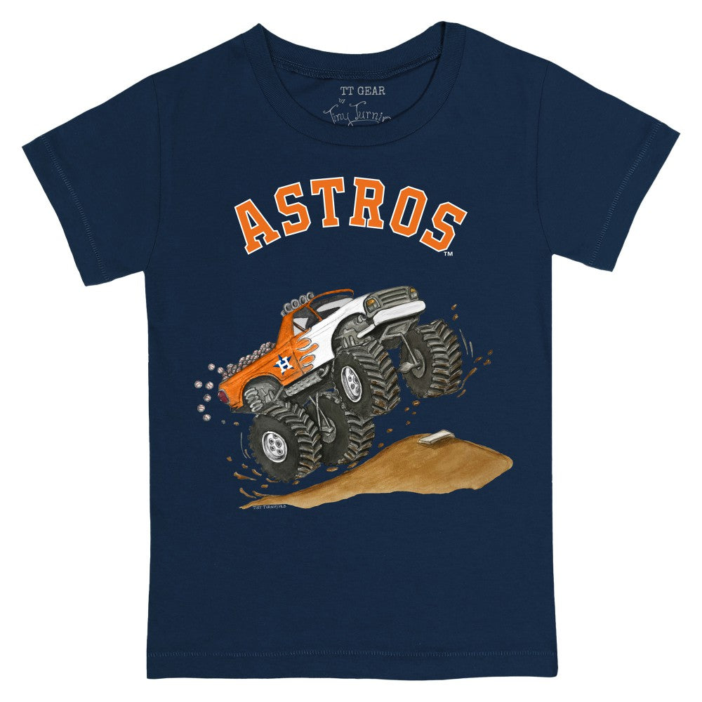 MLB Houston Astros Tiny Turnip Youth Monster Truck T-Shirt