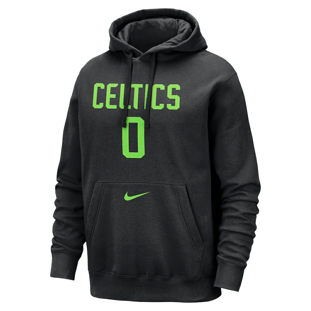 NBA Jayson Tatum Boston Celtics 2024/25 City Edition Name & Number Pullover Hoodie