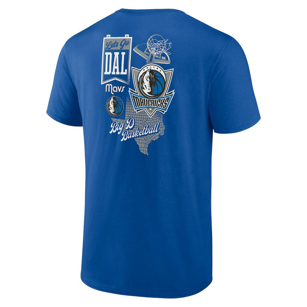 NBA Dallas Mavericks Split Zone T-Shirt sale