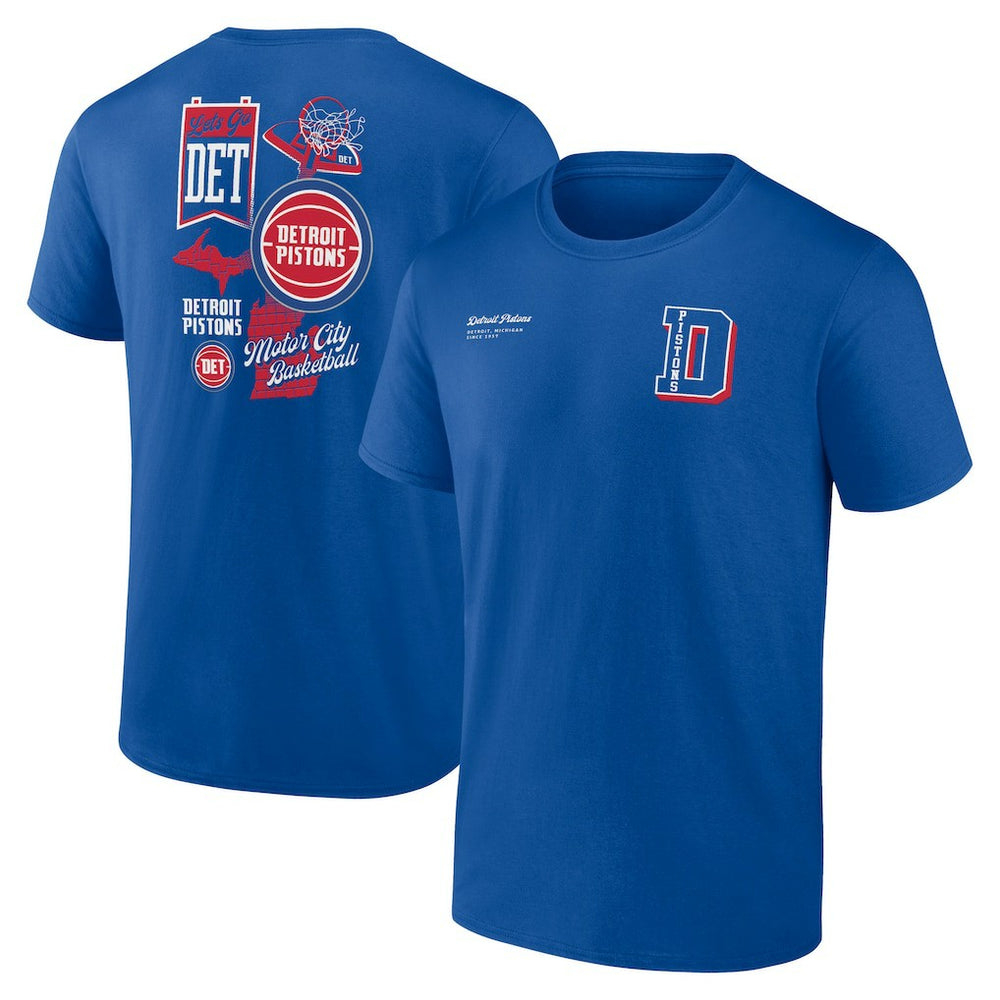 NBA Detroit Pistons Split Zone T-Shirt sale