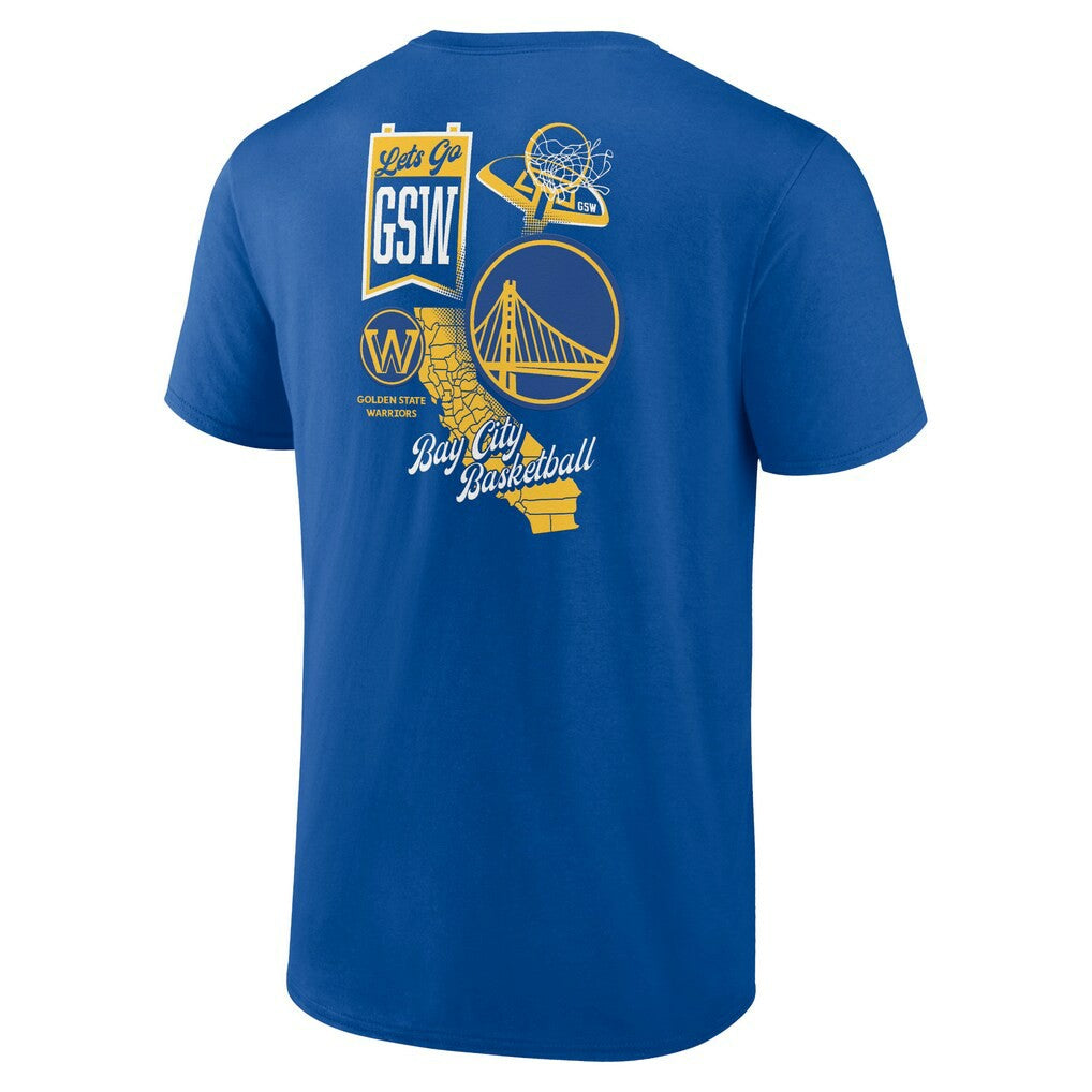 NBA Golden State Warriors Split Zone T-Shirt sale