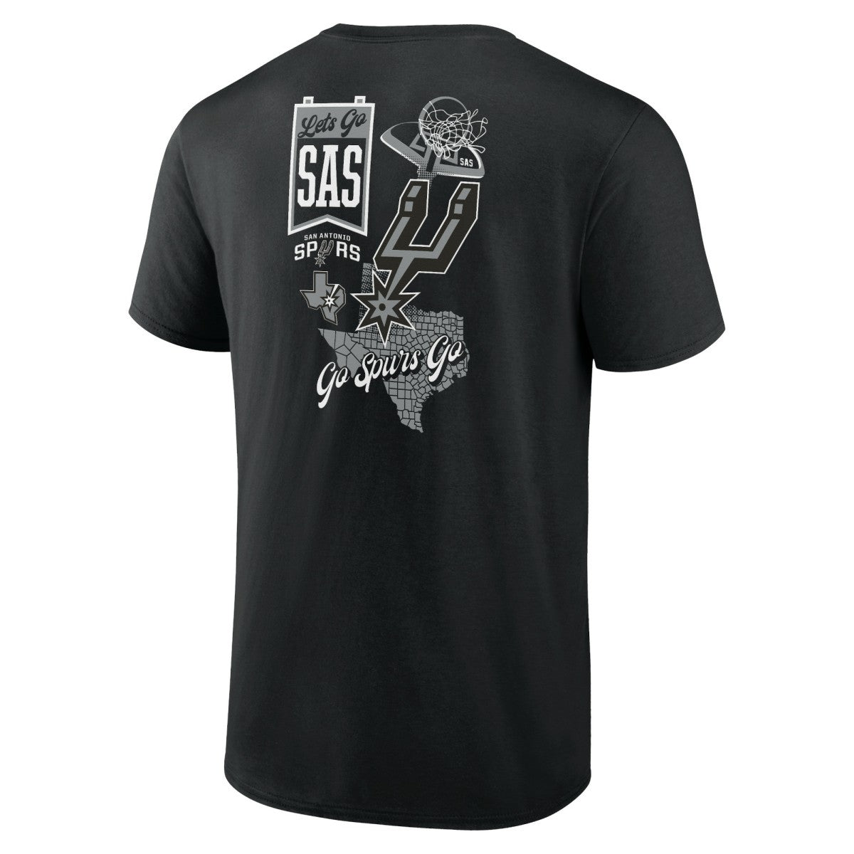 NBA San Antonio Spurs Split Zone T-Shirt