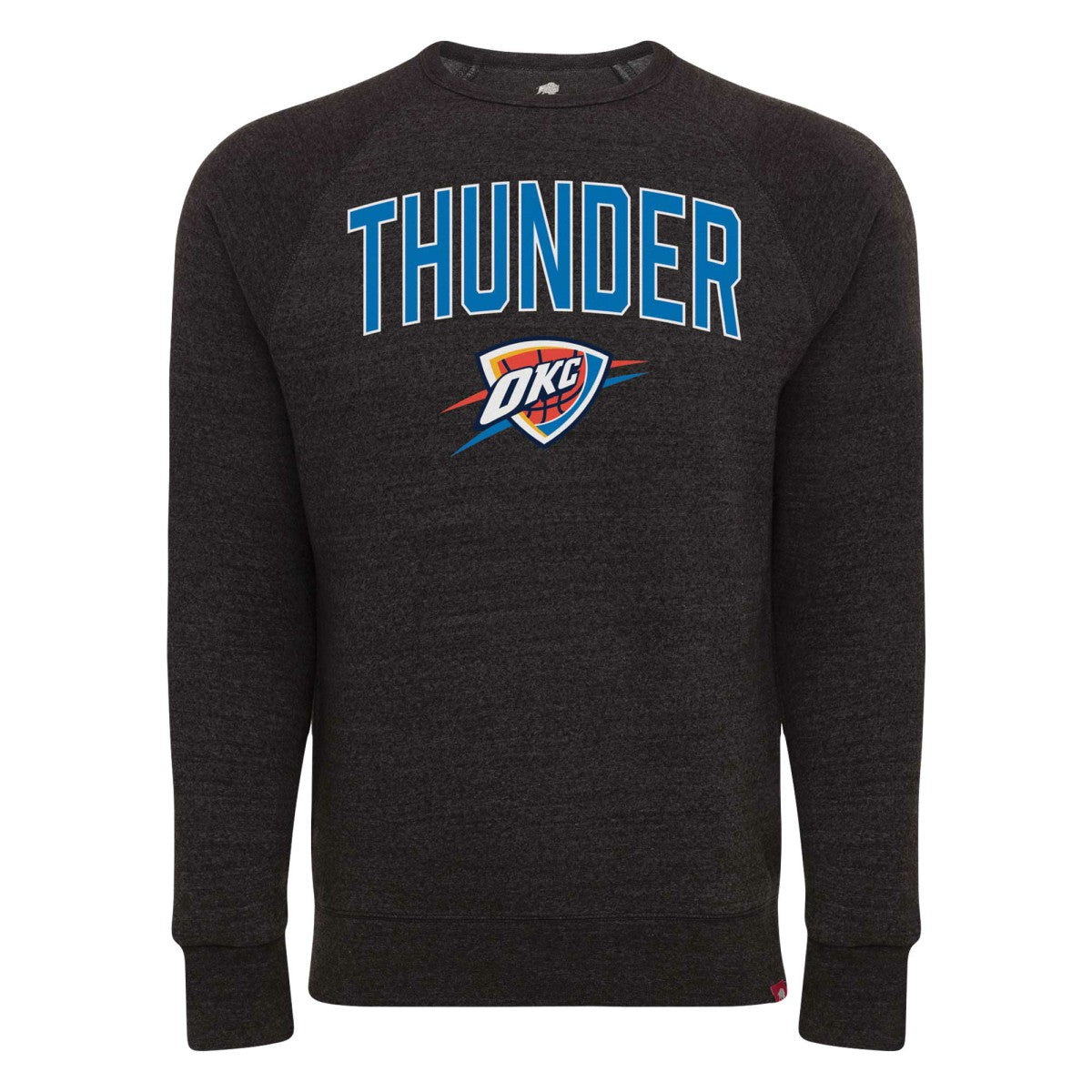 NBA Oklahoma City Thunder Sportiqe Unisex Harmon Super Soft Tri-Blend Raglan Pullover Sweatshirt