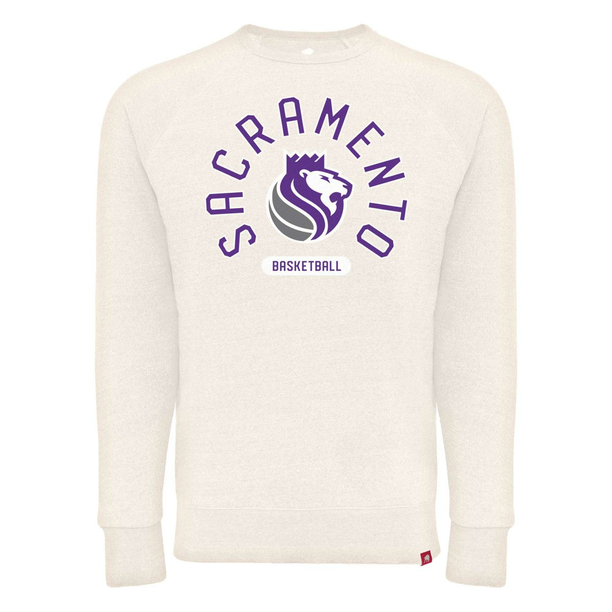 NBA Sacramento Kings Sportiqe Unisex Harmon Super Soft Tri-Blend Raglan Pullover Sweatshirt