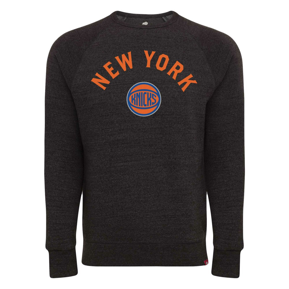 NBA New York Knicks Sportiqe Unisex Harmon Super Soft Tri-Blend Raglan Pullover Sweatshirt