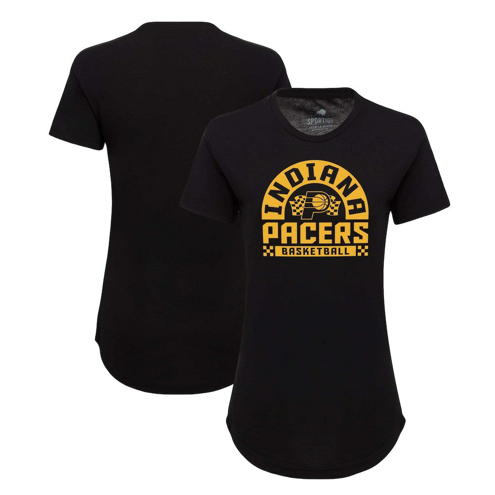 NBA Indiana Pacers Sportiqe Women's Phoebe Super Soft Tri-Blend T-Shirt
