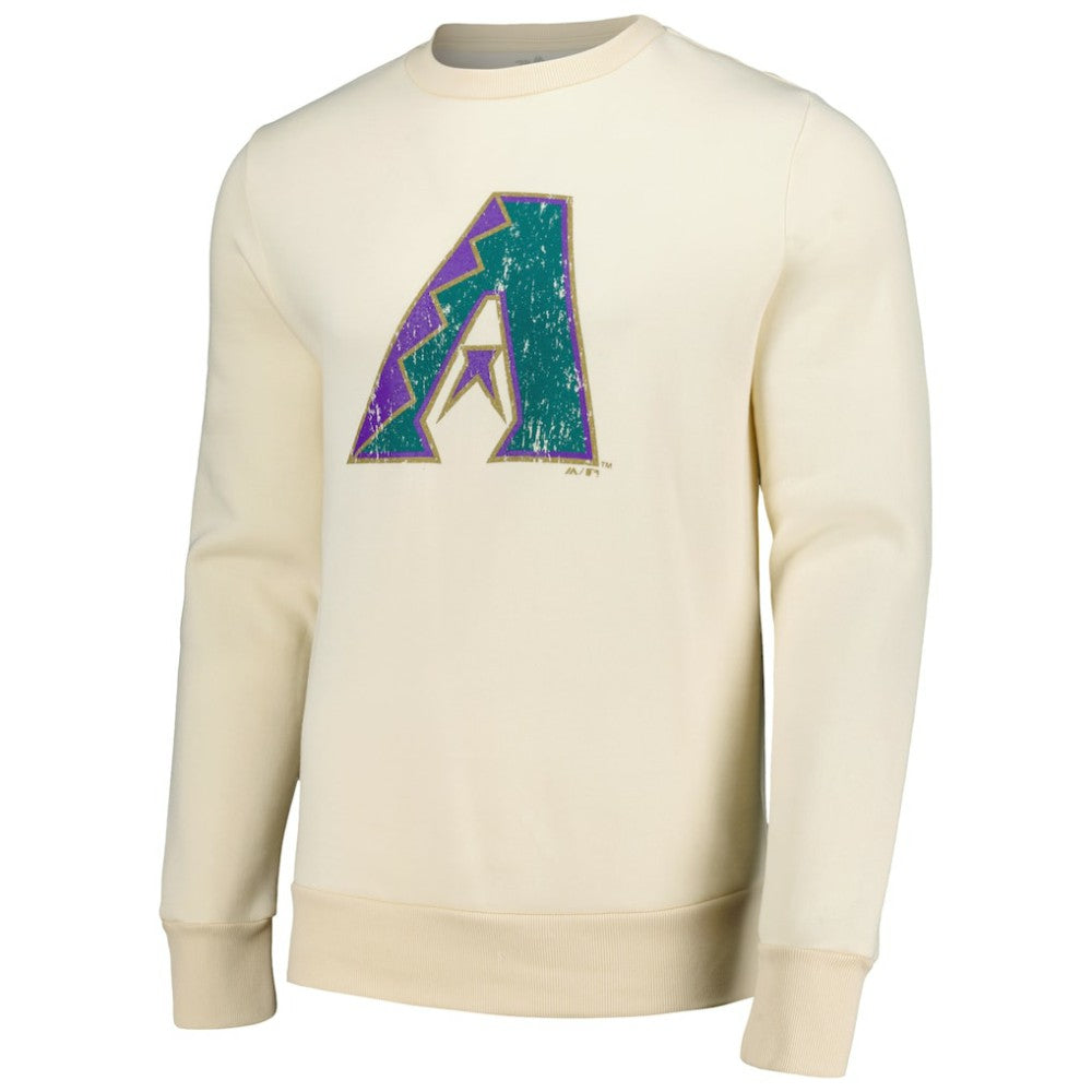 MLB Arizona Diamondbacks Majestic Threads Fleece Pullover Sweatshirt