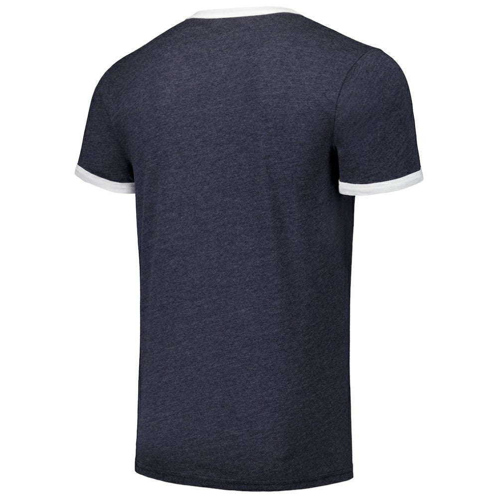 MLB Tampa Bay Rays Majestic Threads Ringer Tri-Blend T-Shirt