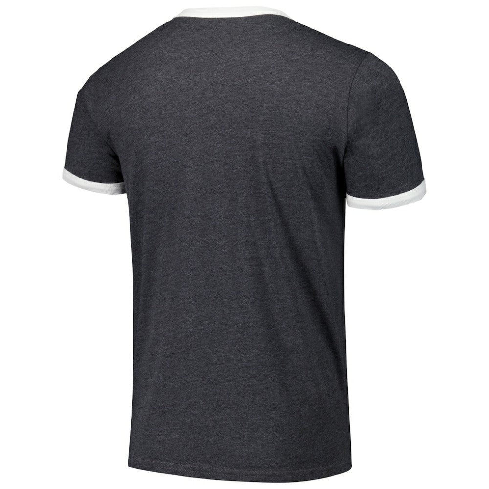 MLB Tampa Bay Rays Majestic Threads Ringer Tri-Blend T-Shirt