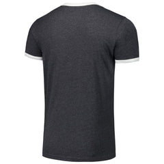 MLB Florida Marlins Majestic Threads Ringer Tri-Blend T-Shirt
