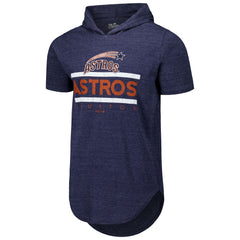 MLB Houston Astros Majestic Threads Tri-Blend Hoodie T-Shirt