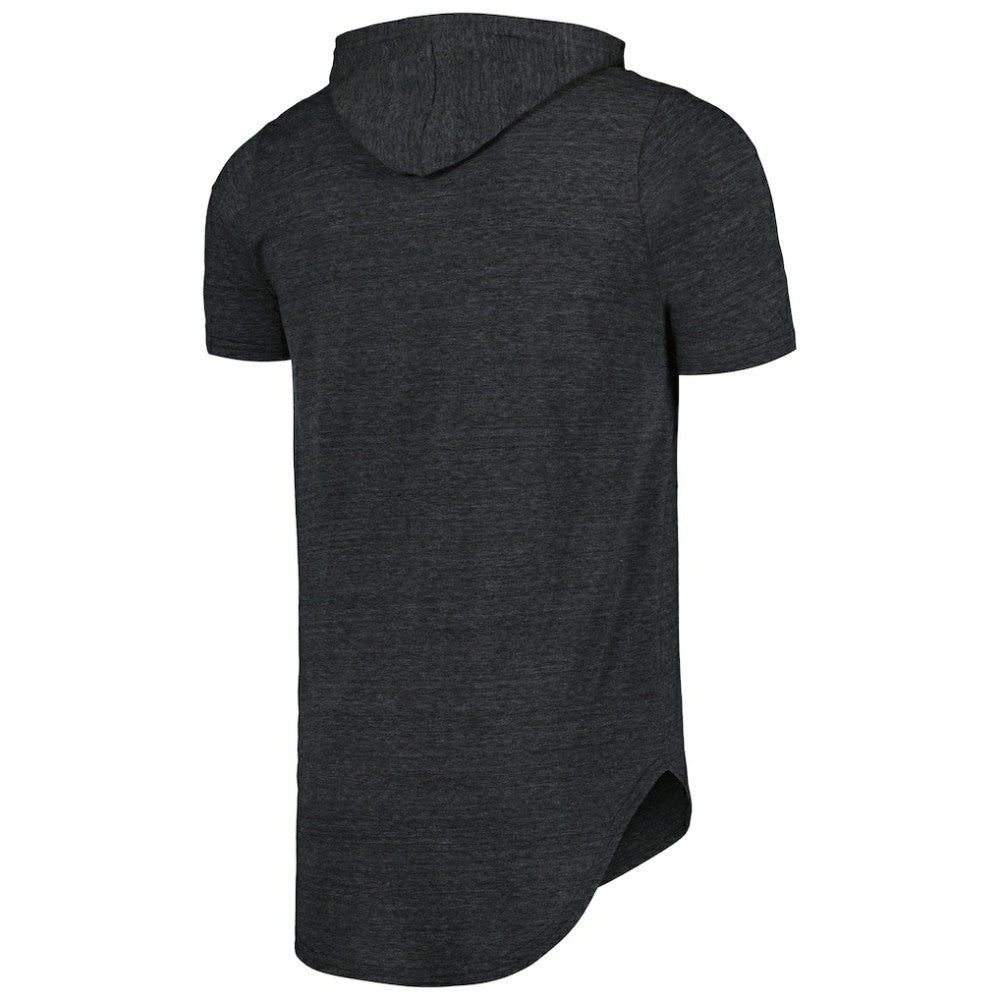 MLB Pittsburgh Pirates Majestic Threads Tri-Blend Hoodie T-Shirt