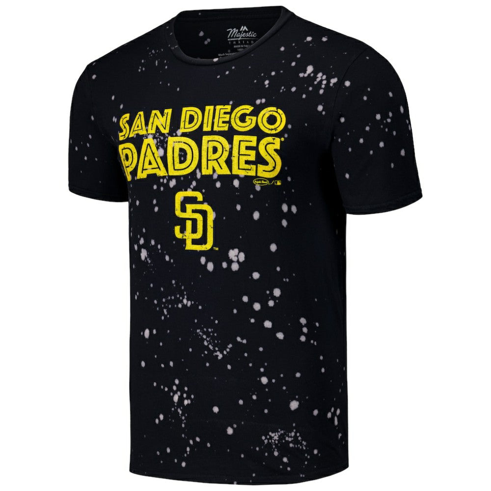 MLB San Diego Padres Majestic Threads Splatter T-Shirt