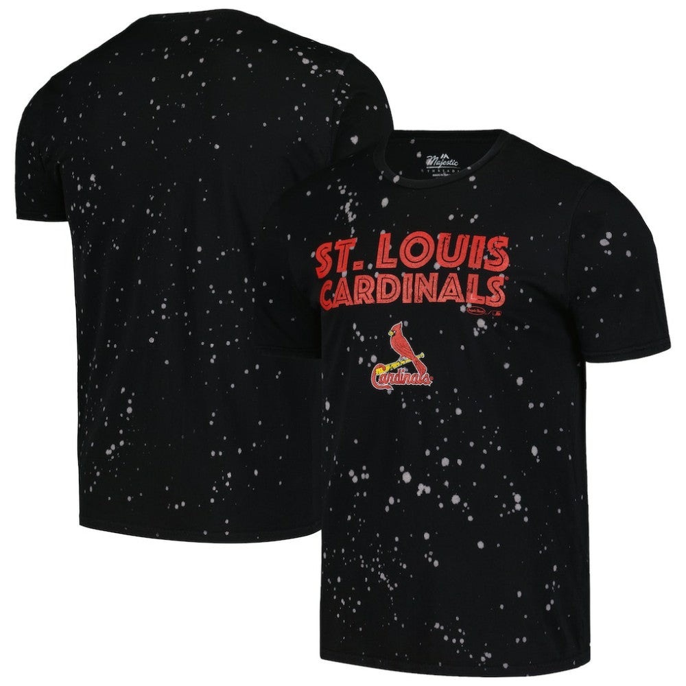 MLB St. Louis Cardinals Majestic Threads Splatter T-Shirt