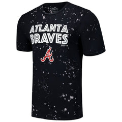 MLB Atlanta Braves Majestic Threads Splatter T-Shirt