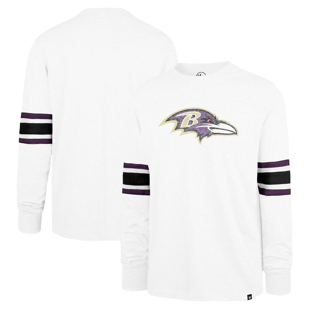 '47 Gridiron Premier Brex Long Sleeve T-Shirt - Baltimore Ravens
