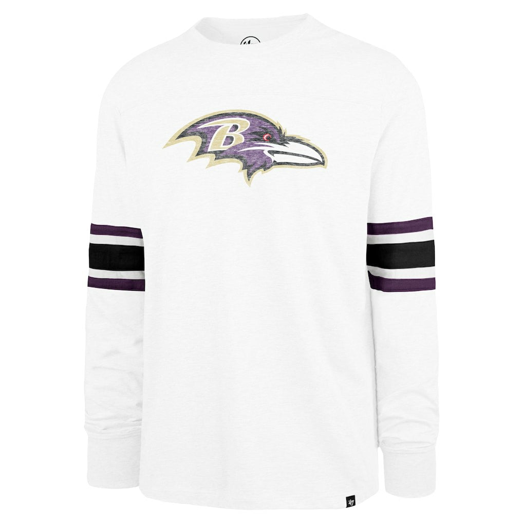 '47 Gridiron Premier Brex Long Sleeve T-Shirt - Baltimore Ravens