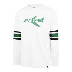 '47 Gridiron Throwback Premier Brex Long Sleeve T-Shirt - New York Jets
