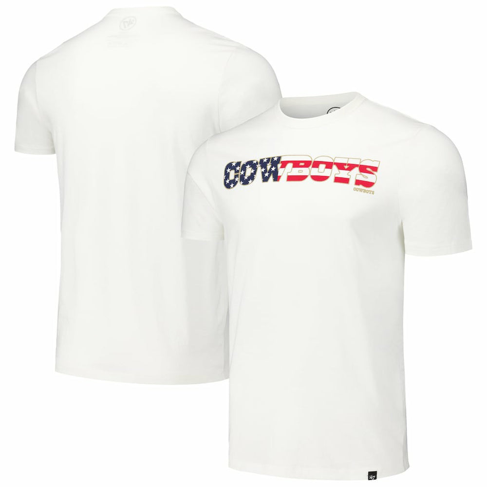 '47 Flag Script Franklin T-Shirt - Dallas Cowboys