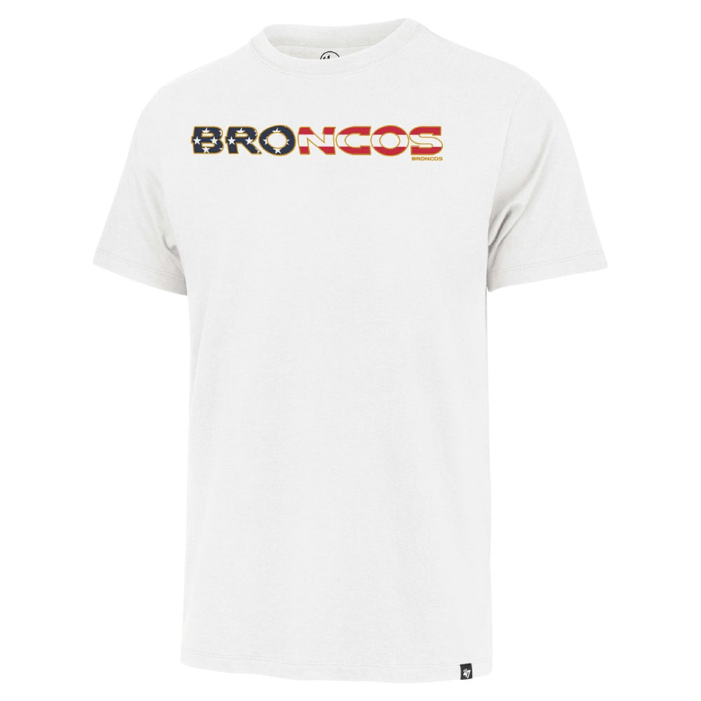 '47 Flag Script Franklin T-Shirt - Denver Broncos