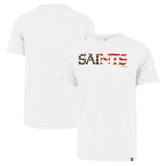 '47 Flag Script Franklin T-Shirt - New Orleans Saints