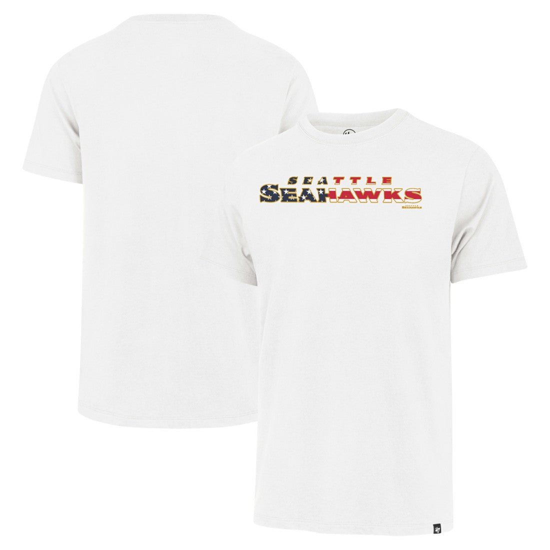 '47 Flag Script Franklin T-Shirt - Seattle Seahawks