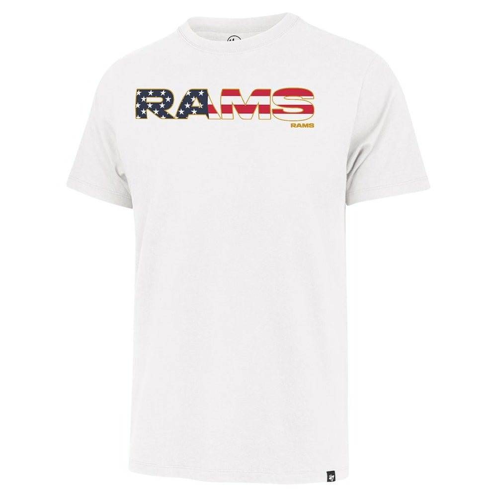 '47 Flag Script Franklin T-Shirt - Los Angeles Rams