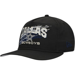 Throwback Brush Golfer Snapback Hat - Dallas Cowboys