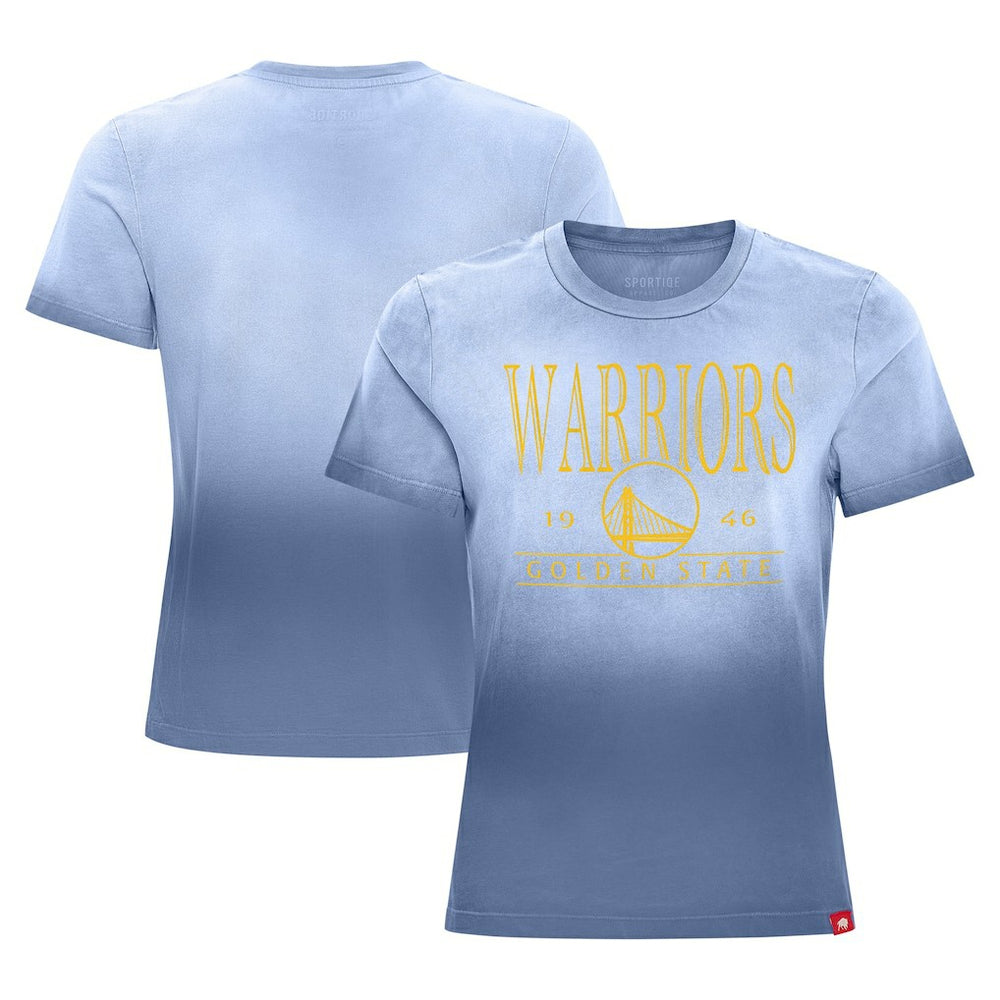 NBA Golden State Warriors Sportiqe Women's Arcadia Sun-Dipped T-Shirt sale